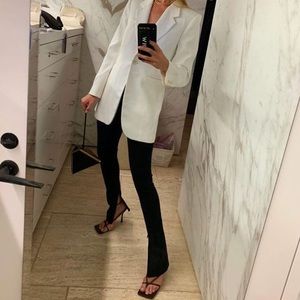 ISABEL MARANT
Purdie Crepe Blazer In White